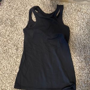 Lulu tank with build in bra. Size 4